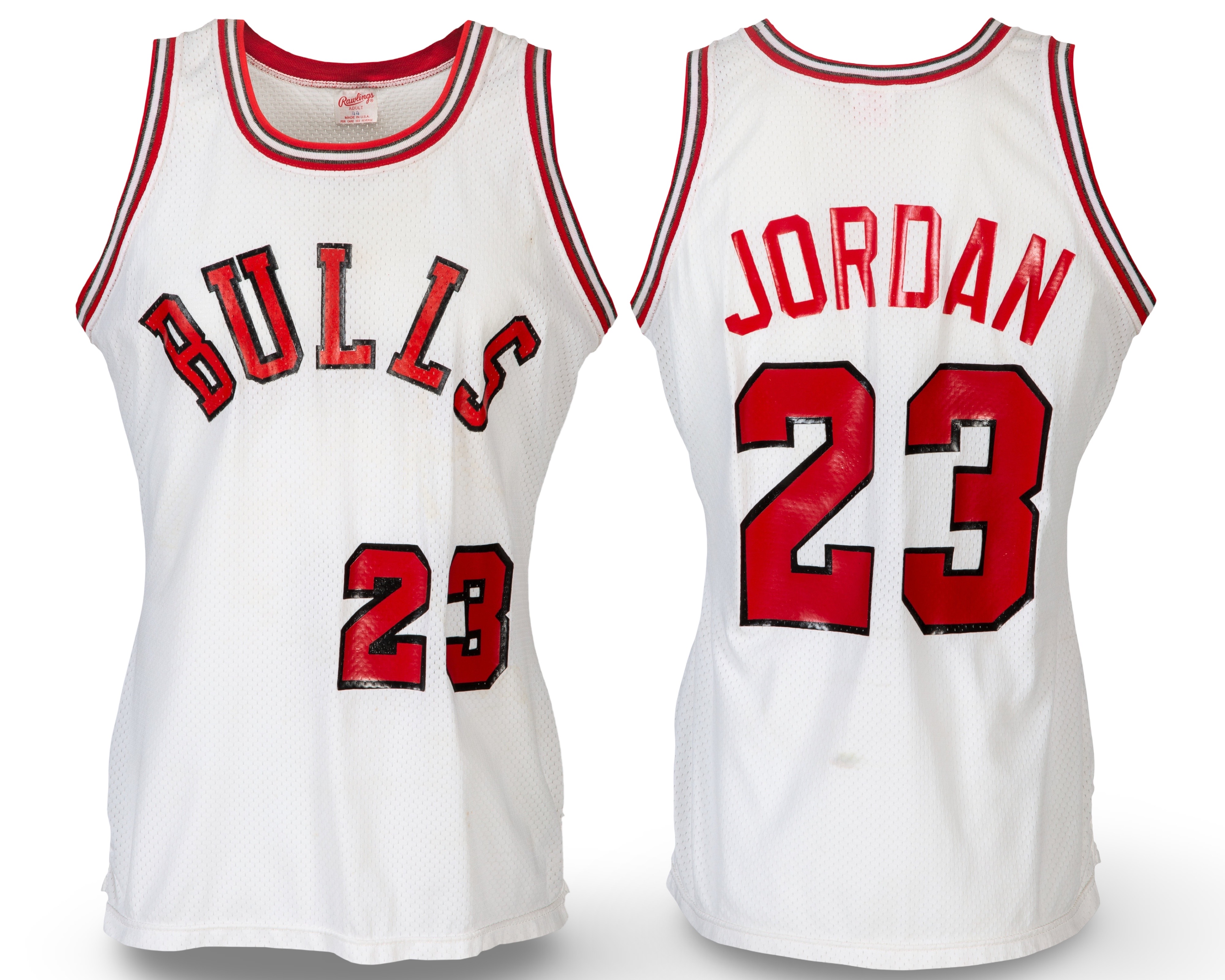 1984–85 Bulls promo home jersey front and back